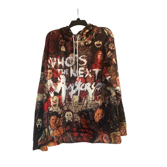 NWOT Adult Hoodie Who's Next Monsters Movie Monsters Size Medium - Picture 1 of 4